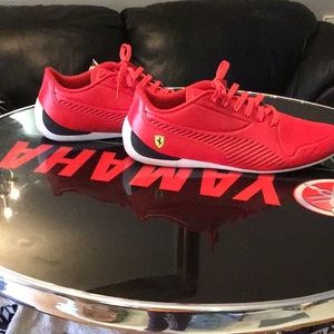 Puma Ferrari Shoes Size 12 Red